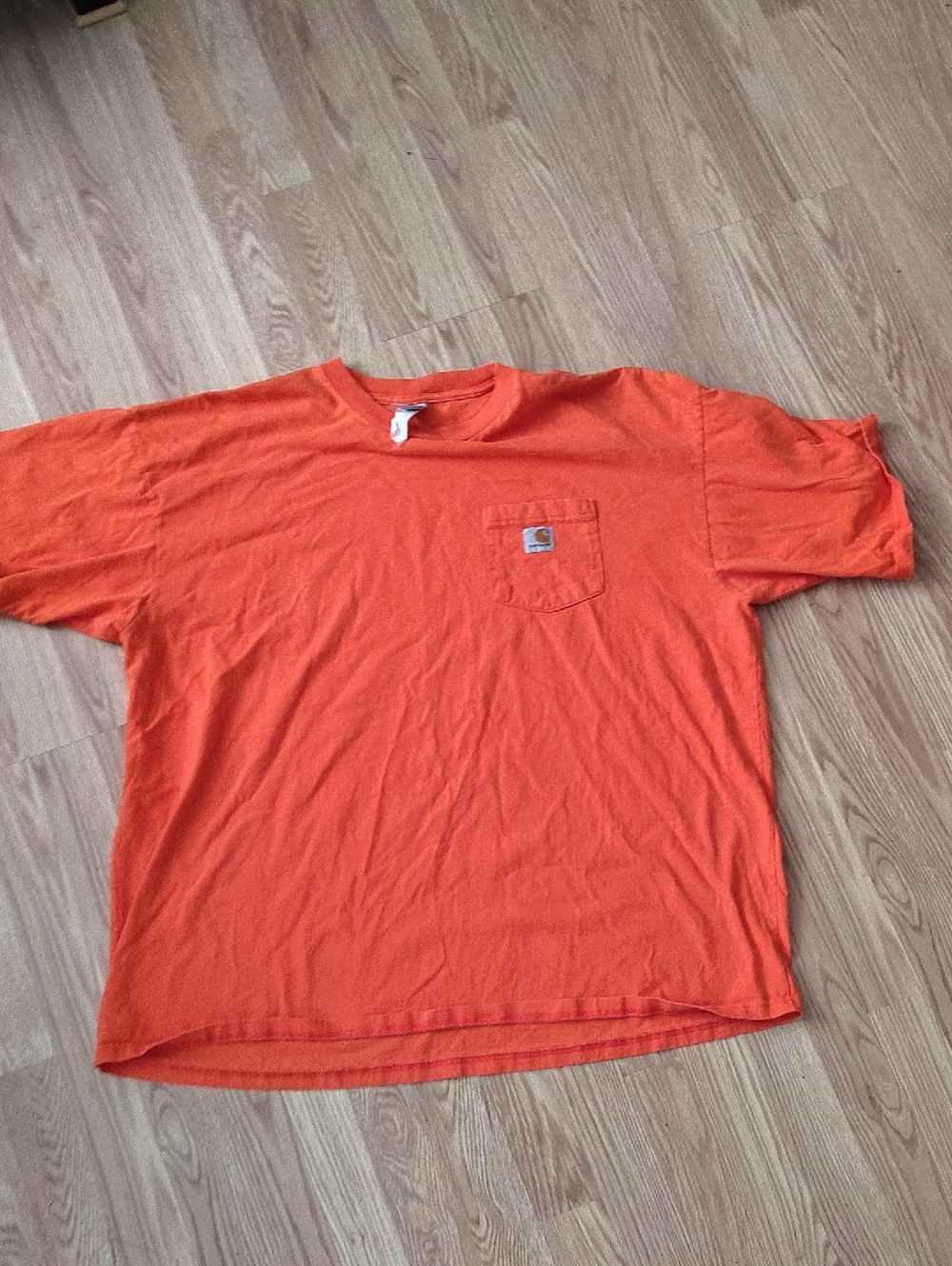 Carhartt Orange Short Sleeve Pocket Tee - Men's